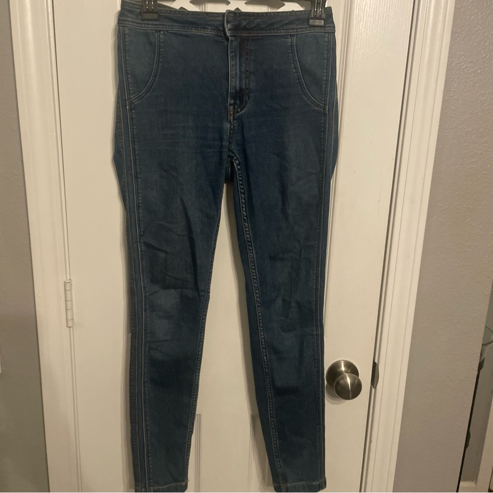 Free people jeans size 25 waisted womens jeans .
